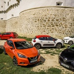 Primerjalni test manjših družinskih avtomobilov: Citroën C3, Ford Fiesta, Kia Rio, Nissan Micra, Renault Clio, Seat Ibiza, Suzuki Swift (foto: Saša Kapetanovič, Petar Santini)