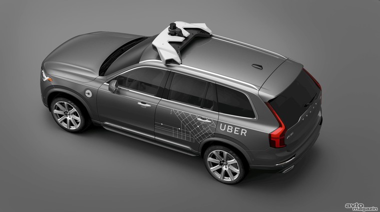 Uber bo nadaljeval razvoj samovozečih avtomobilov (foto: Volvo)
