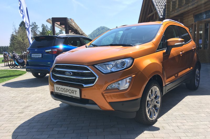 Novo v Sloveniji: Ford EcoSport (foto: Dušan Lukič)