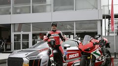 Carlos Checa Audijev gost in dirkač na dirki na Nürburgringu