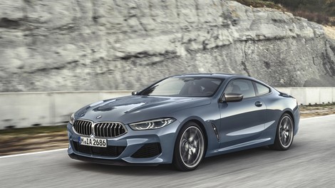 BMW je končno predstavil novi razkošni kupe serije 8