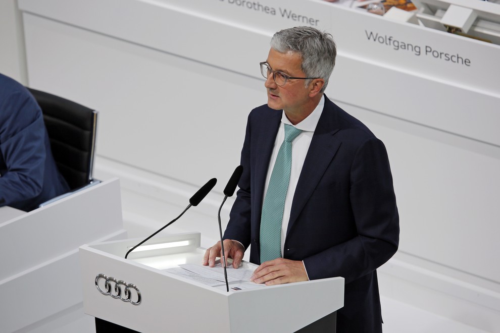 Generalni direktor Audija Rupert Stadler aretiran, krizni sestanek na vrhu Volkswagna