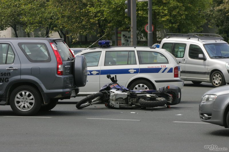 AVP začela drugi del akcije za večjo varnost motoristov na cestah (foto: Arhiv AM)
