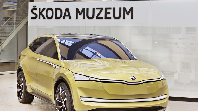 Škoda Vision E concept bo dobila tudi športno različico RS (foto: Škoda)