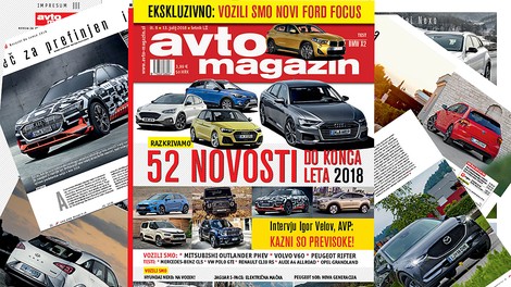 Izšel je novi Avto magazin! Testi: Mercedes-Benz CLS, BMW X2