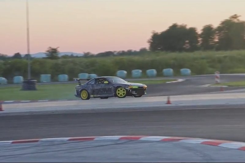 Video: Nissan S14 Tomcat je nazaj na dirkališču (foto: Youtube)