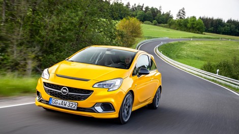 Opel Corsa GSi s tem tednom na voljo tudi v Sloveniji