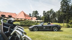 Porsche Boxster 718 glavna nagrada golf turnirja v Arboretumu Volčji Potok