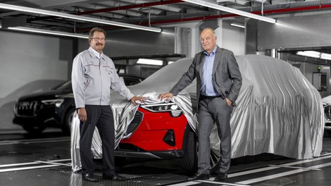 Audi že začel proizvodnjo modela e-tron