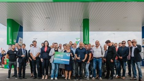 OMV Slovenija je na Ptuju odprl svoj 107. bencinski servis