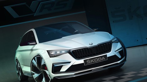 Škoda Vision RS bo ekološko naravnana športna kombilimuzina