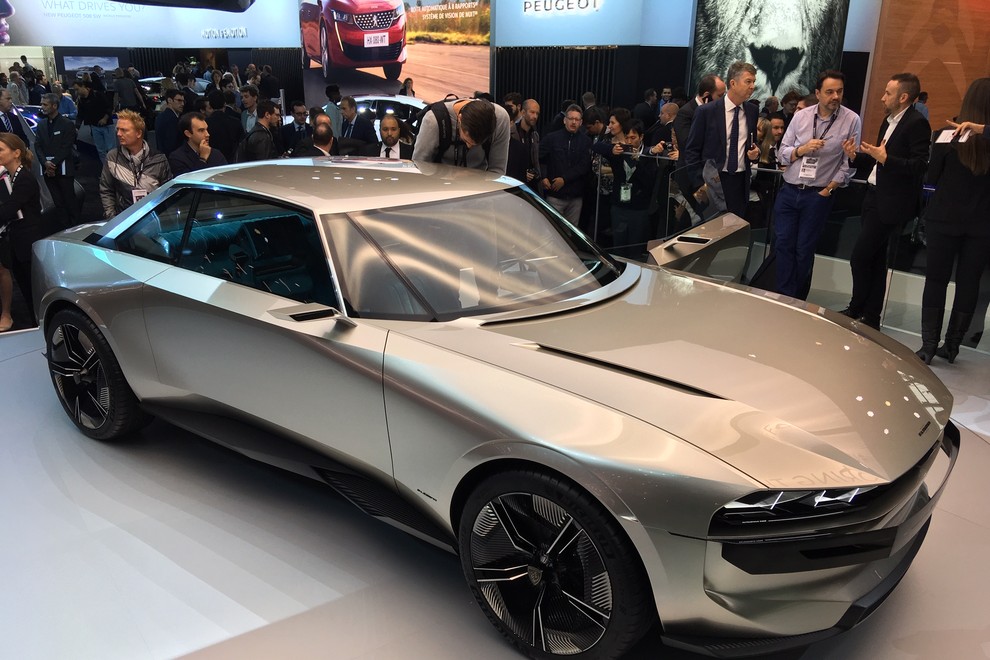 Pariz 2018: Peugeot v znamenju elektrike in retro oblikovanega kupeja