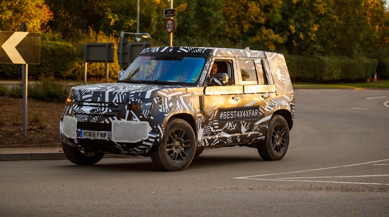 Razkrivamo: Land Rover že preizkuša novega Defenderja (foto: Land Rover)