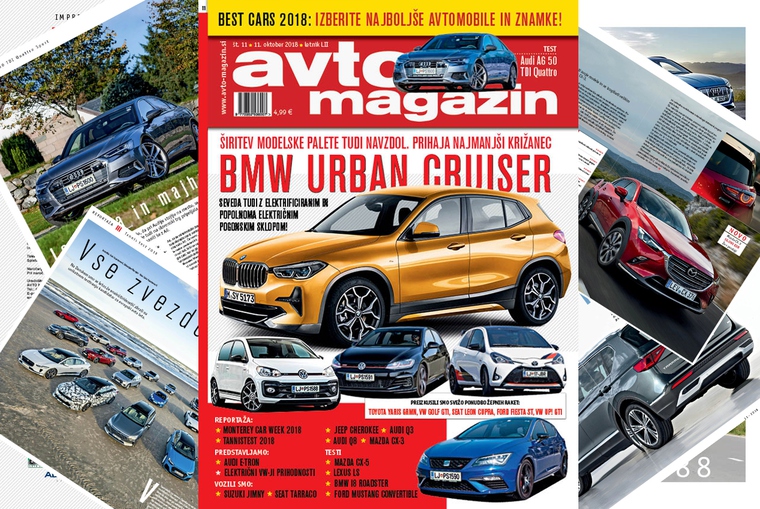 Izšel je novi Avto magazin! Testi: Audi A6, Lexus LS, Ford Mustang Convertible, Volkswagen Golf GTI (foto: MJ)