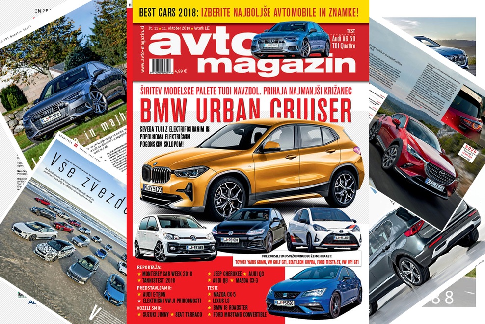 Izšel je novi Avto magazin! Testi: Audi A6, Lexus LS, Ford Mustang Convertible, Volkswagen Golf GTI
