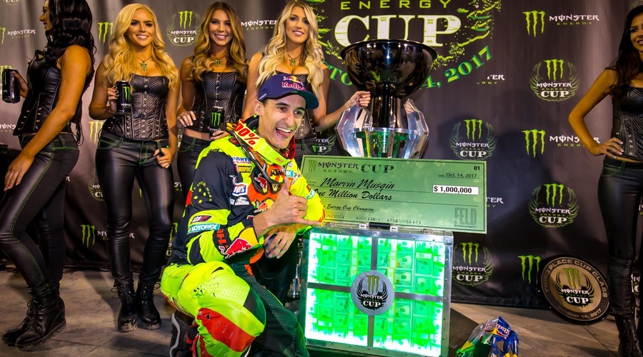 Monster Energy Cup: Lahko kdo Las Vegas zapusti za milijon evrov bogatejši? (video) (foto: Simon Cudby (KTM))