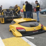 Renault poskrbel za dan grmenja na dirkališču Gaj (foto: Jure Šujica)