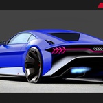 Audi je predstavil svoj prvi študijski avtomobil za animirani film (foto: Audi)