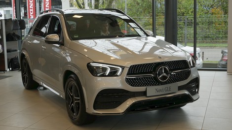 Novo v Sloveniji: Mercedes-Benz GLE