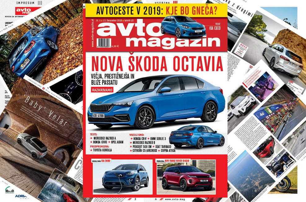 Izšel je novi Avto magazin! Testi: Kia Ceed, Mercedes razred A, Hyundai Tucson