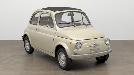Fiat 500 tudi pomemben del moderne umetnosti