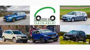 Slovenski avto leta 2019: preizkusite finaliste skupaj z novinarji