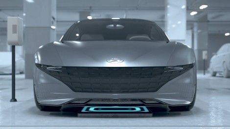 Hyundai in Kia predstavljata rešitev za brezžično polnjenje električnih avtomobilov