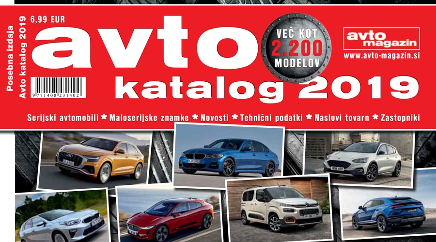 Izšel je Avto katalog 2019! (foto: Arhiv AM)