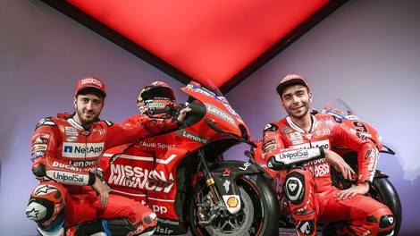 Moto GP: Ducati želi v novi sezoni stopiti korak naprej