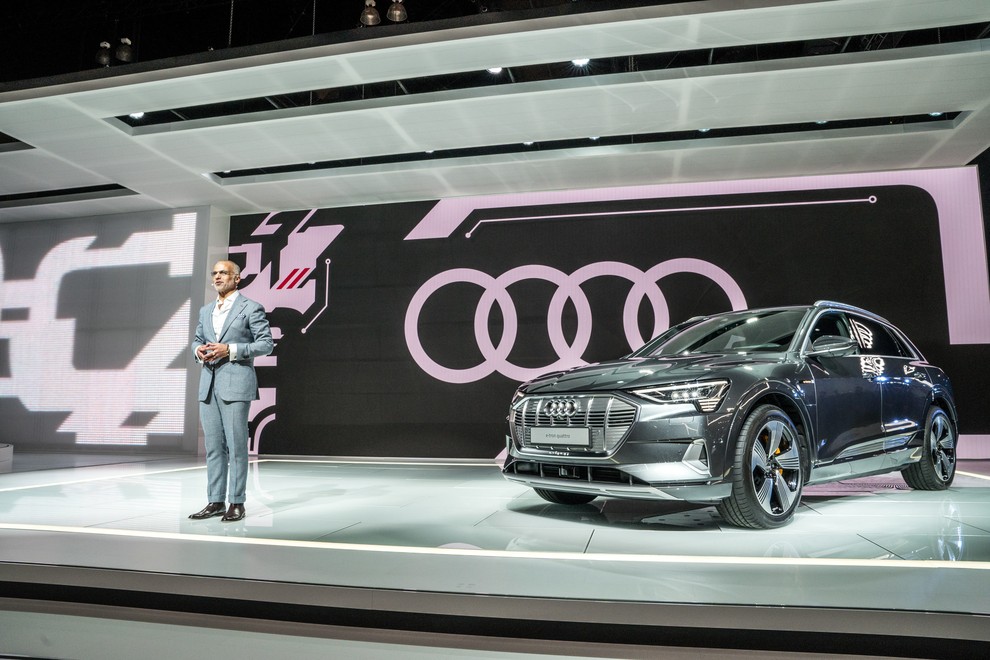 Audi v Ženevo z električnim avtomobilom v velikosti modela Q3