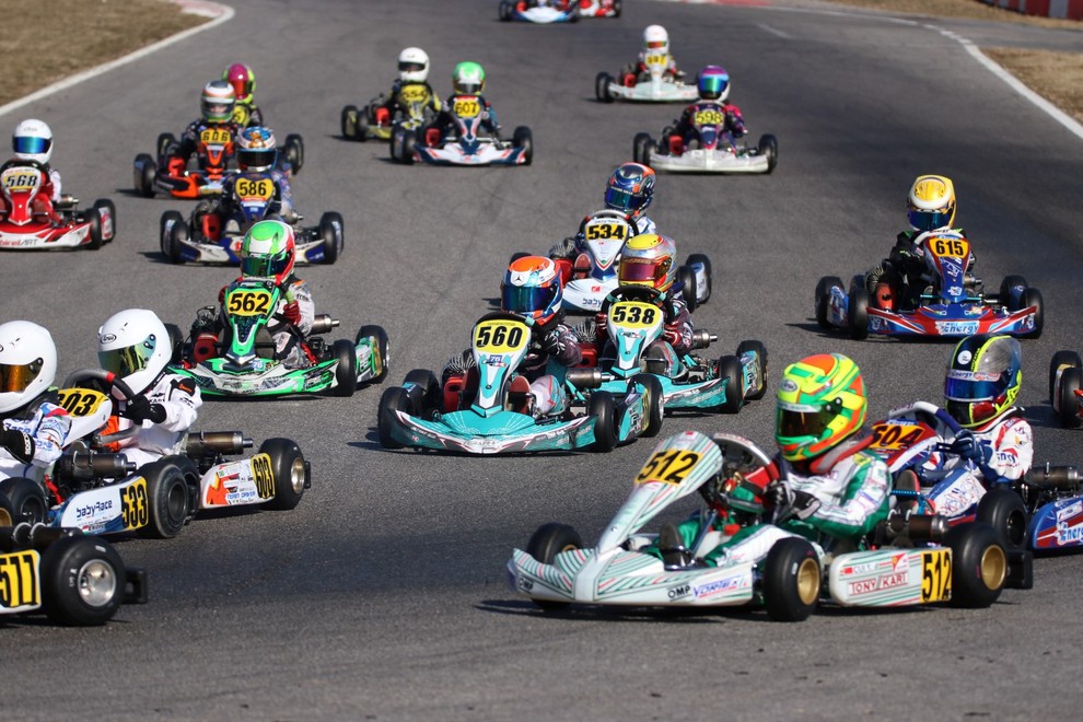 Karting: štirje slovenski vozniki na mednarodni dirki v Italiji
