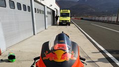 KTM na hrvaškem Grobniku testira dirkalnik za MotoGP