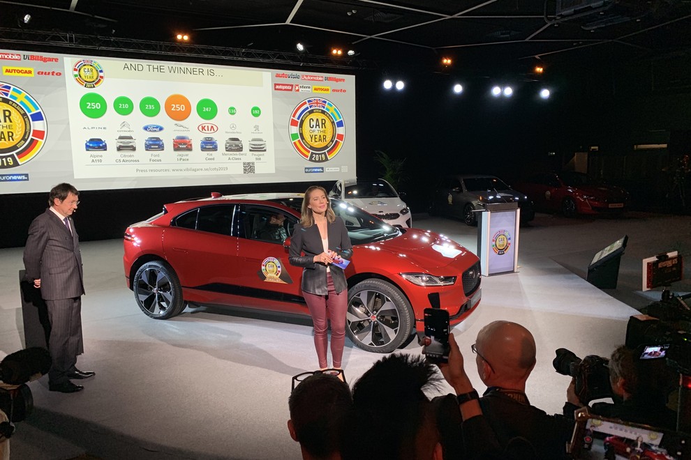 Evropski avto leta 2019 je Jaguar I-Pace!