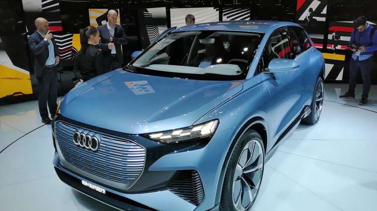 Ženeva 2019: Audi z električnimi in elektrificiranimi novostmi (foto: Dušan Lukič)