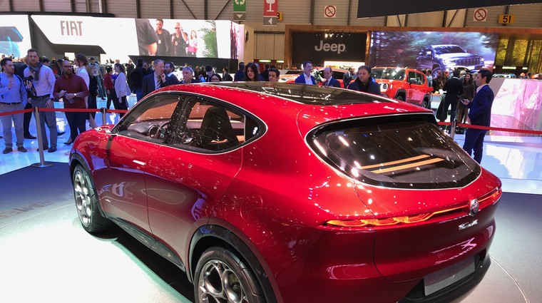 Ženeva 2019: Tudi Alfa Romeo se podaja na električna pota (foto: Dušan Lukič)