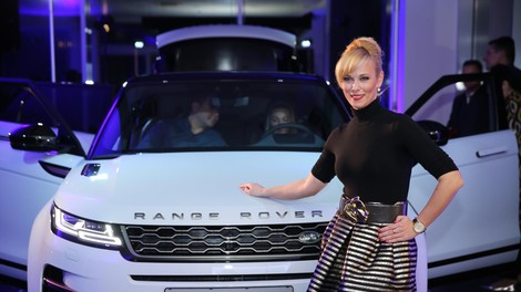 Range Rover Evoque v Slovenijo zapeljal v povsem angleškem slogu