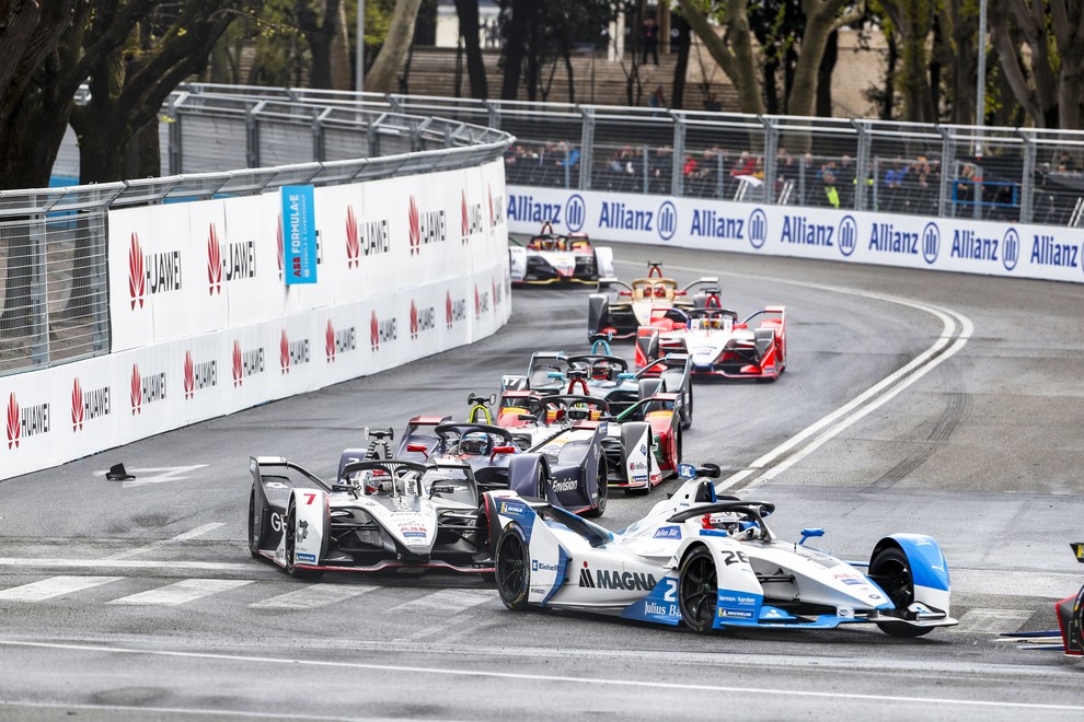 Formula E, VN Rima: premierna zmaga za Evansa in Jaguar