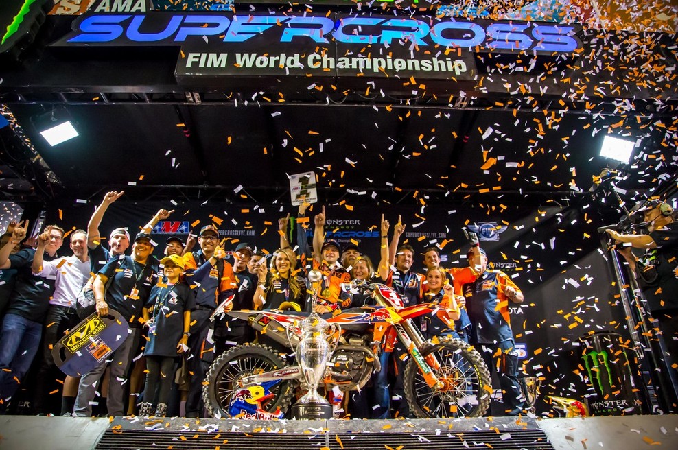 Monster Energy Supercross: Webb je novi svetovni prvak! (video) (foto: Simon Cudby (KTM))