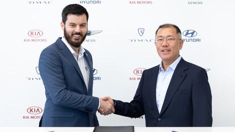 Hyundaiev električni športnik bo nosil DNK znamke Rimac