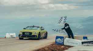 Bentley že drugo leto zapored rekordno na Pikes Peaku