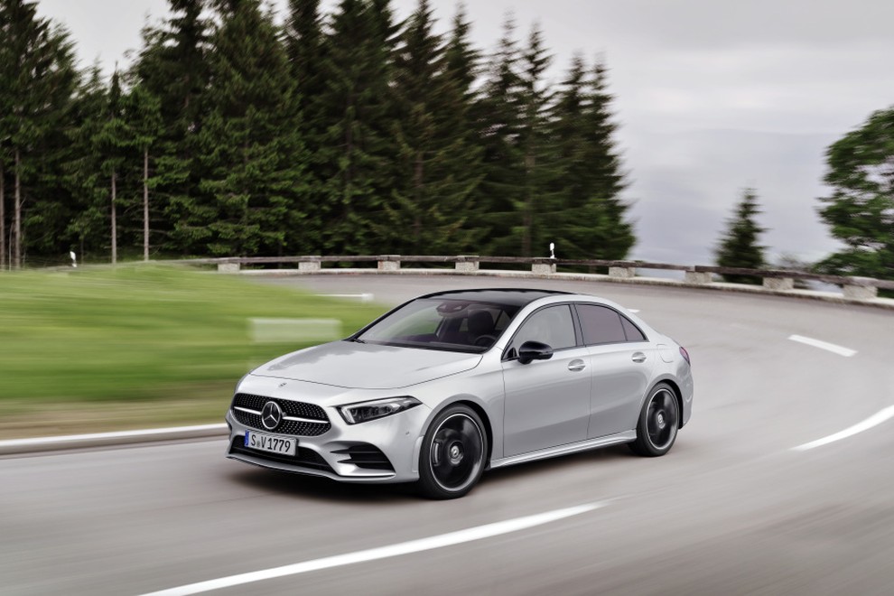 Novo v Sloveniji - Mercedes-Benz razred A limuzina, GLC in GLC Coupe