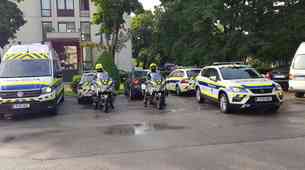 Slovenski policisti gosti dirke Moto GP v Brnu