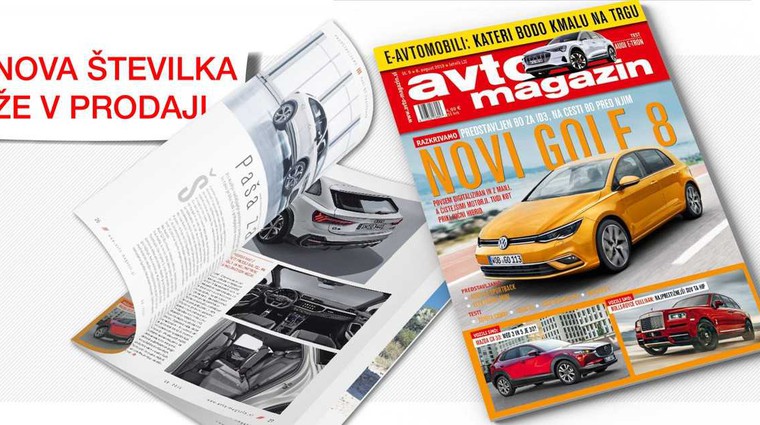 Izšel je novi Avto Magazin! Audi e-tron, Lexus ES 300h, MV Agusta Turismo Veloce Lusso SCS ... (foto: Arhiv AM)