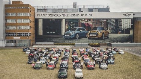 60 leti Mini in 10 milijonov primerkov vozila, ki je preoblikoval avtomobilski svet
