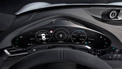 Porsche Taycan predčasno razkrit - a le notranjost