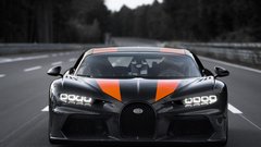 Bugatti Chiron je kot prvi serijski avtomobil na svetu presegel magično mejo 300 milj na uro