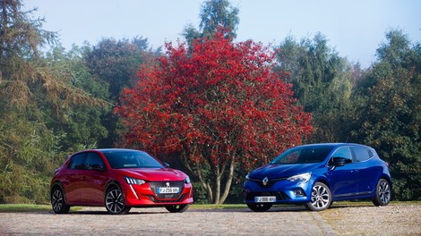 Ekskluzivno: Primerjamo Renault Clio in Peugeot 208