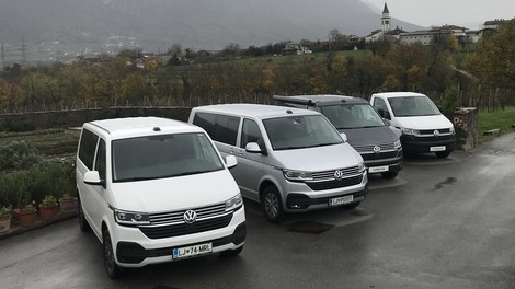 Novo v Sloveniji: Volkswagen Transporter in tudi Multivan