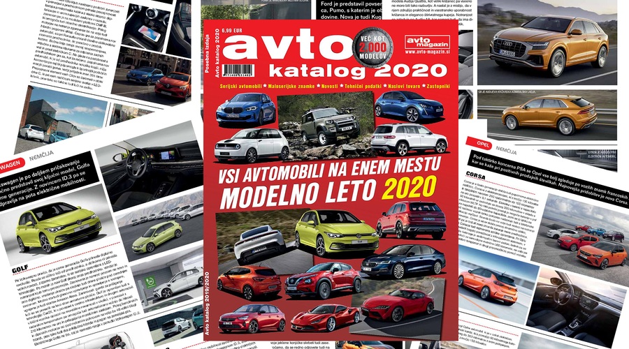 Izšel je Avto katalog 2020 (foto: Arhiv AM)