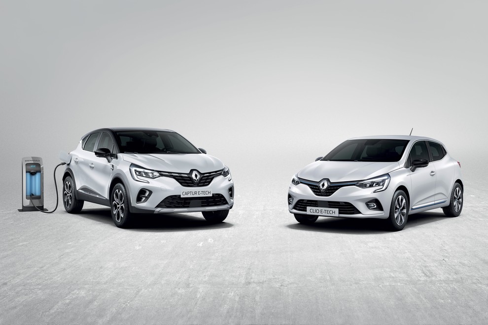 (Priključno)hibridna Clio in Captur prinašata tehnologijo iz Formule 1